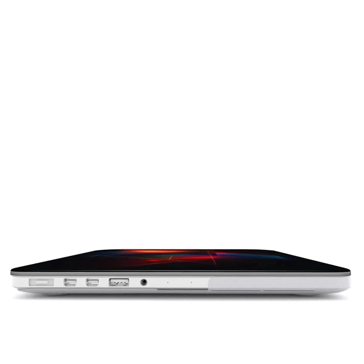 Schlanke und schützende MacBook Hülle mit rutschfestem Halt – Seitenansicht