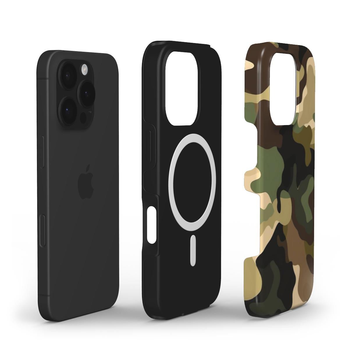 MagSafe Handyhülle – Camouflage Design - ElmunoTech Accessories