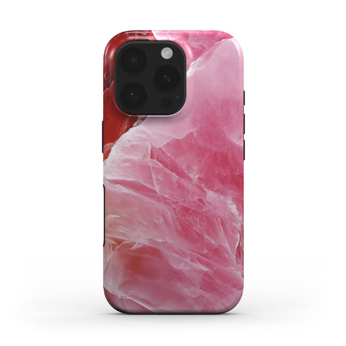 MagSafe Marmor Handyhülle – Rosa Kristall - Design - ElmunoTech Accessories