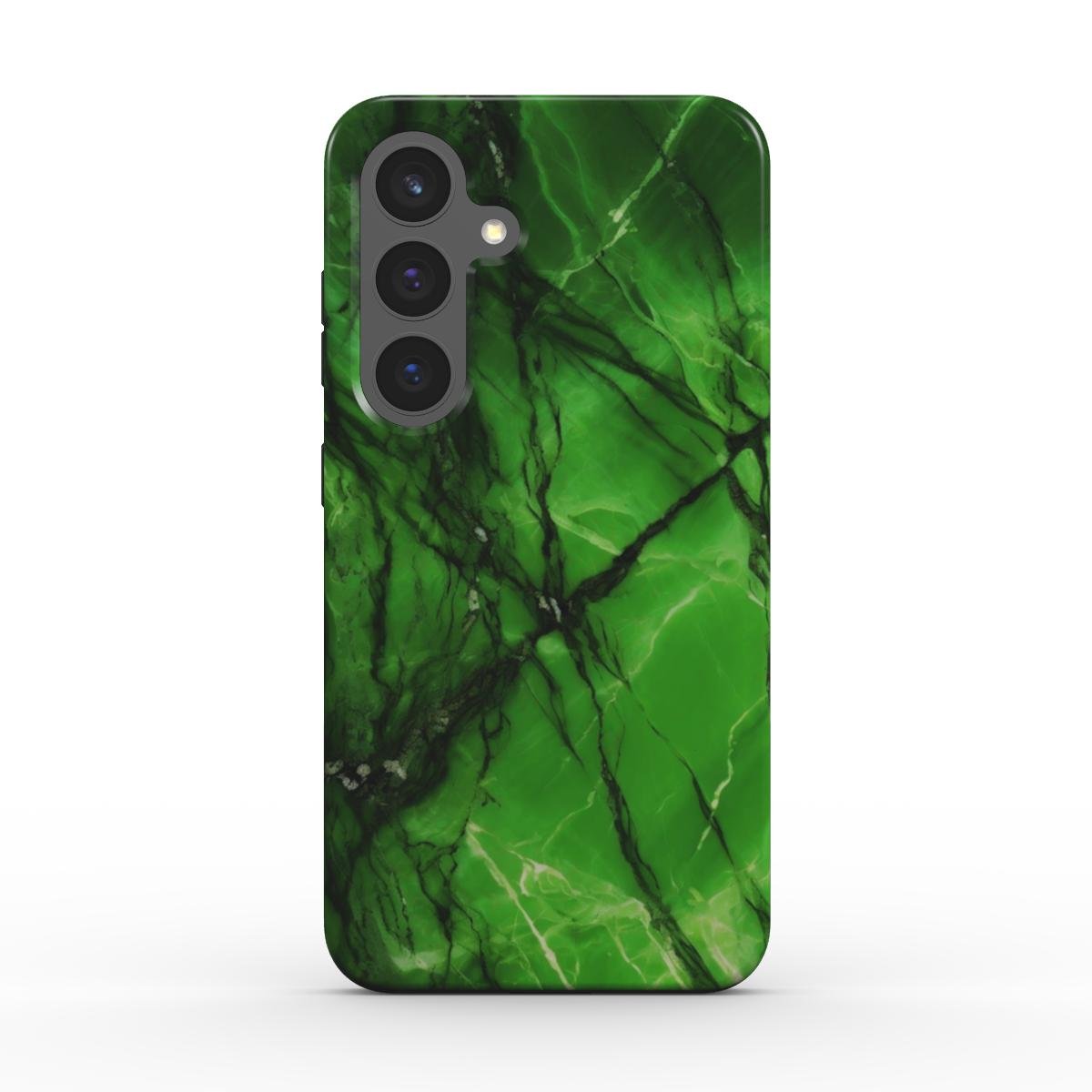 Stoßfeste Handyhülle – Marmor Grün Neon Design - ElmunoTech Accessories