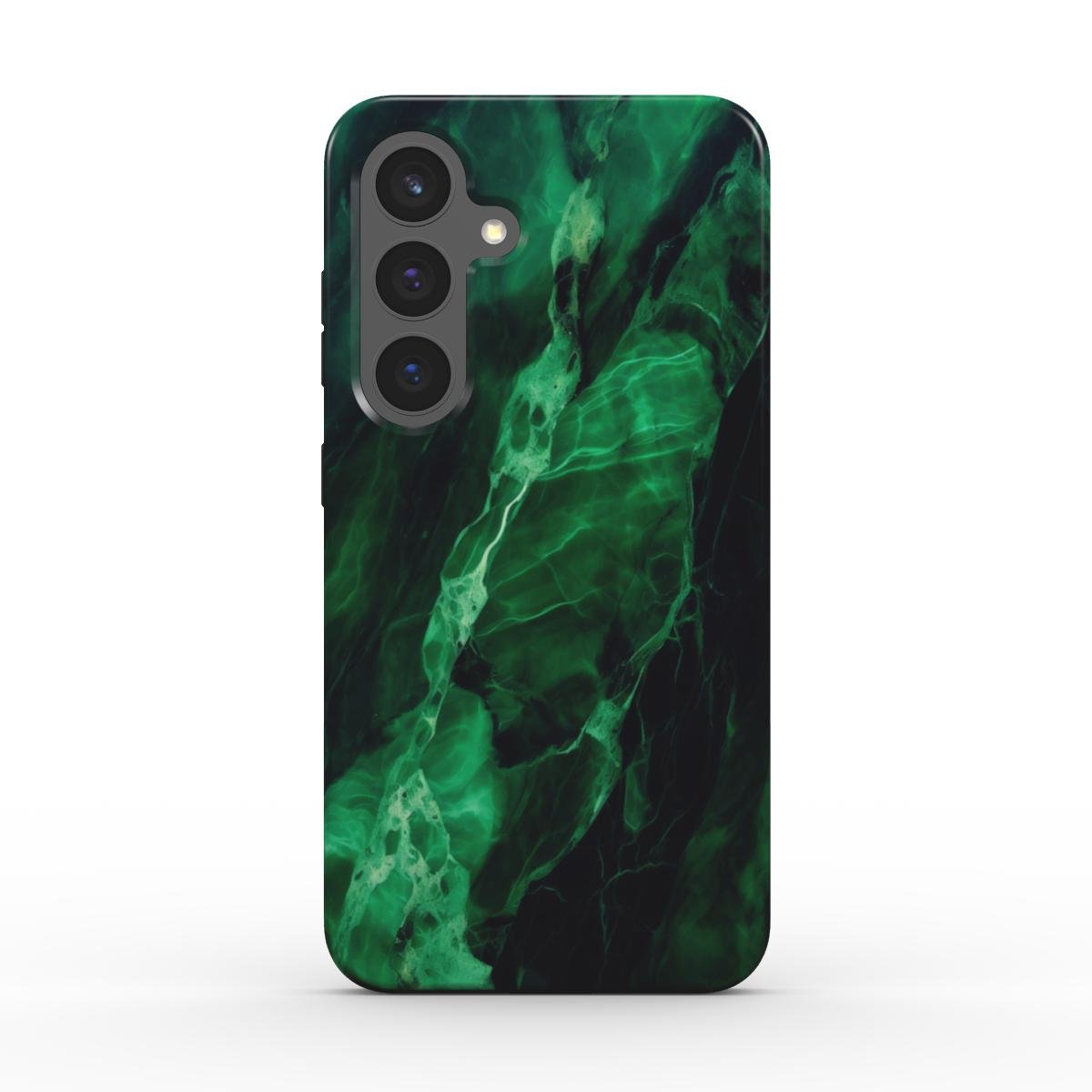 Stoßfeste Handyhülle – Smaragd Marmor Design - ElmunoTech Accessories