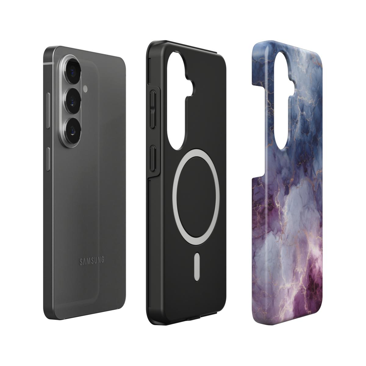 Nebula Quartz magnetische Handyhülle – Aufbau mit Magnetring und Design-Außenschale