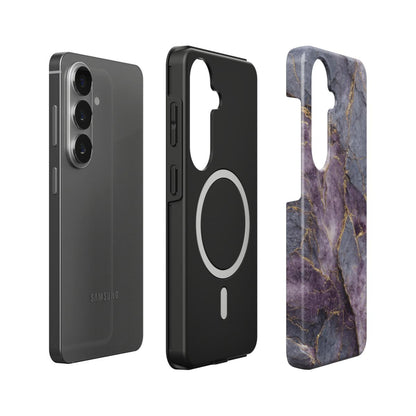Violet Veins magnetische Handyhülle – Aufbau mit Magnetring und Design-Außenschale