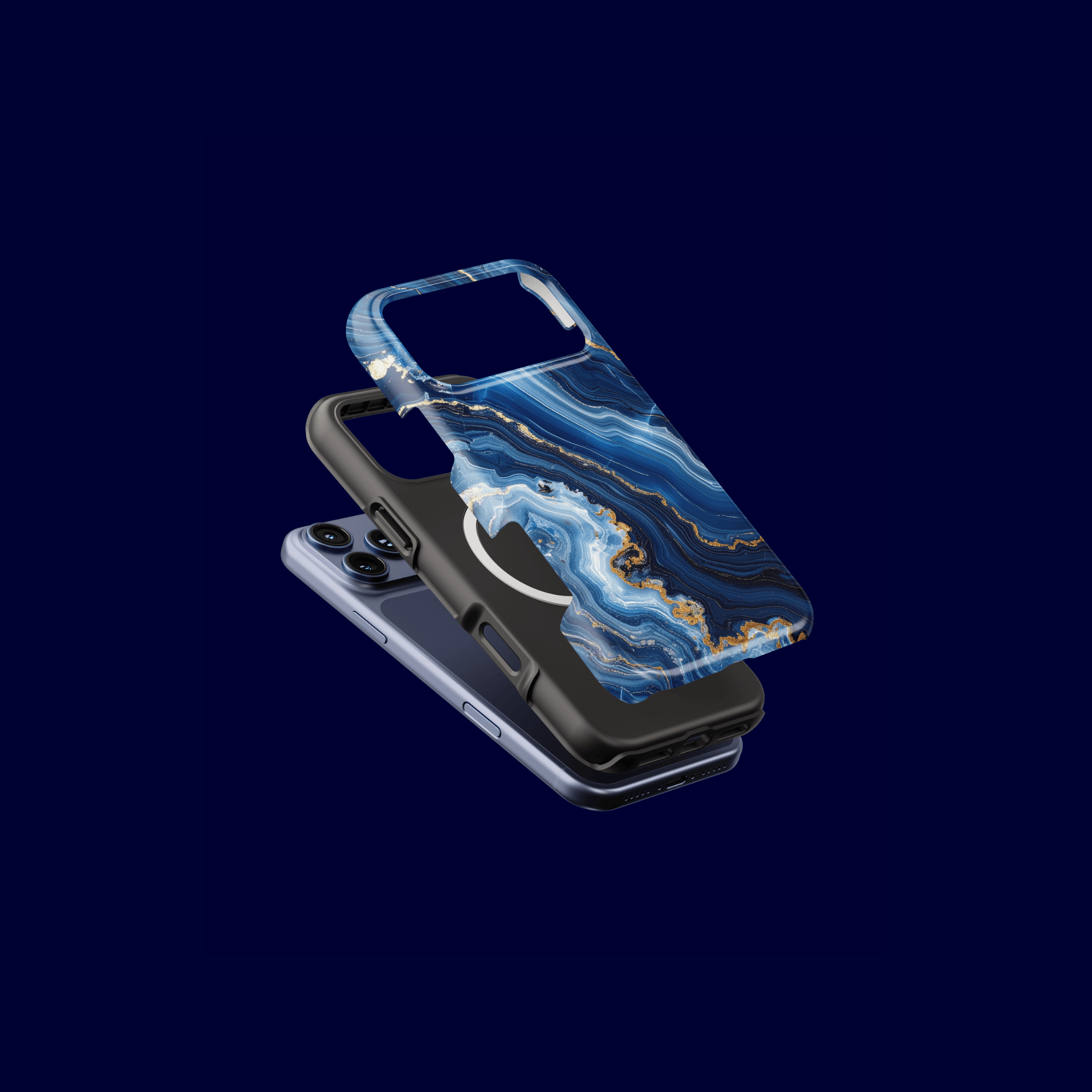 MagSafe-Variante mit integriertem Magnetring – „Azure Rift“