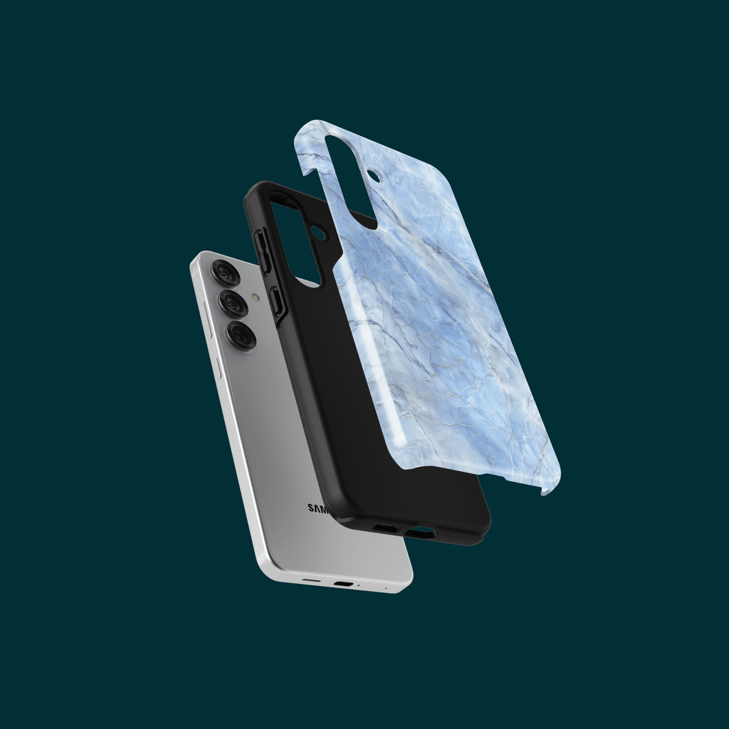 Dual-Layer Aufbau Blue Crystal Handyhülle