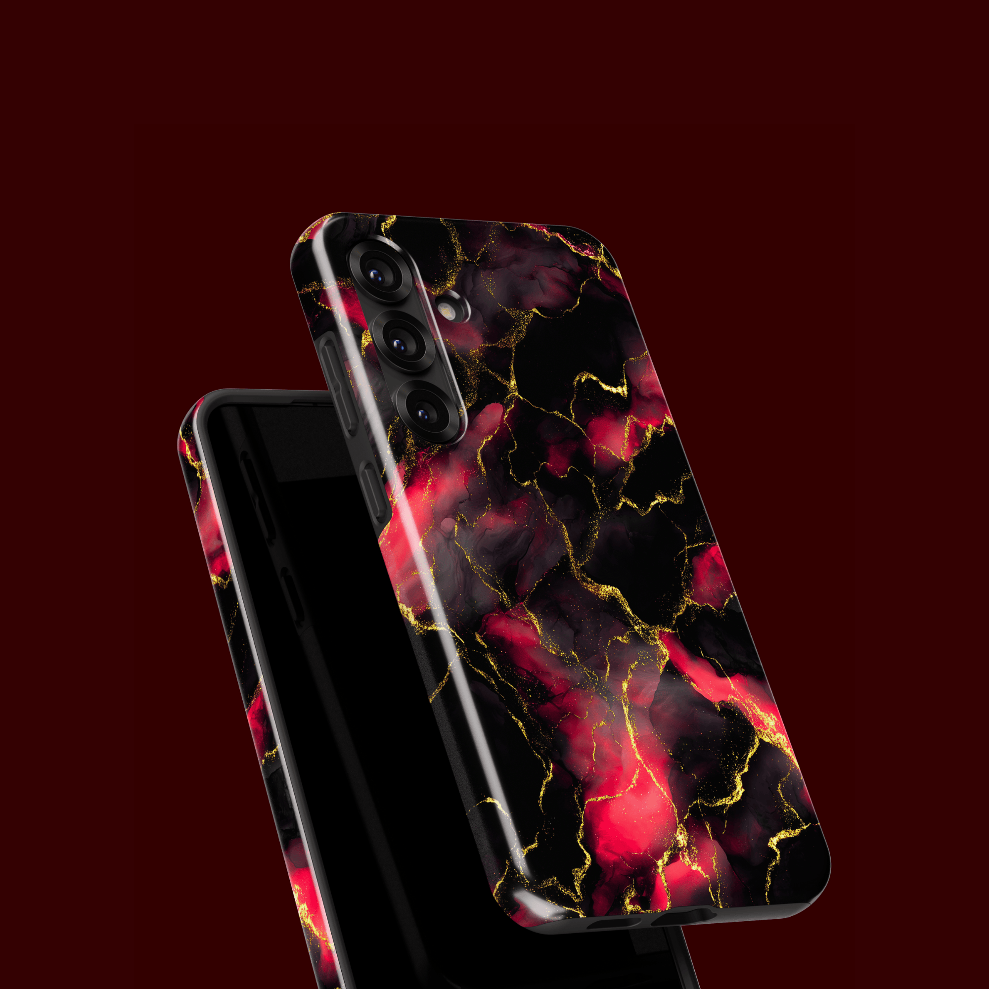 Detailansicht Kameraschutz „Crimson Lava“