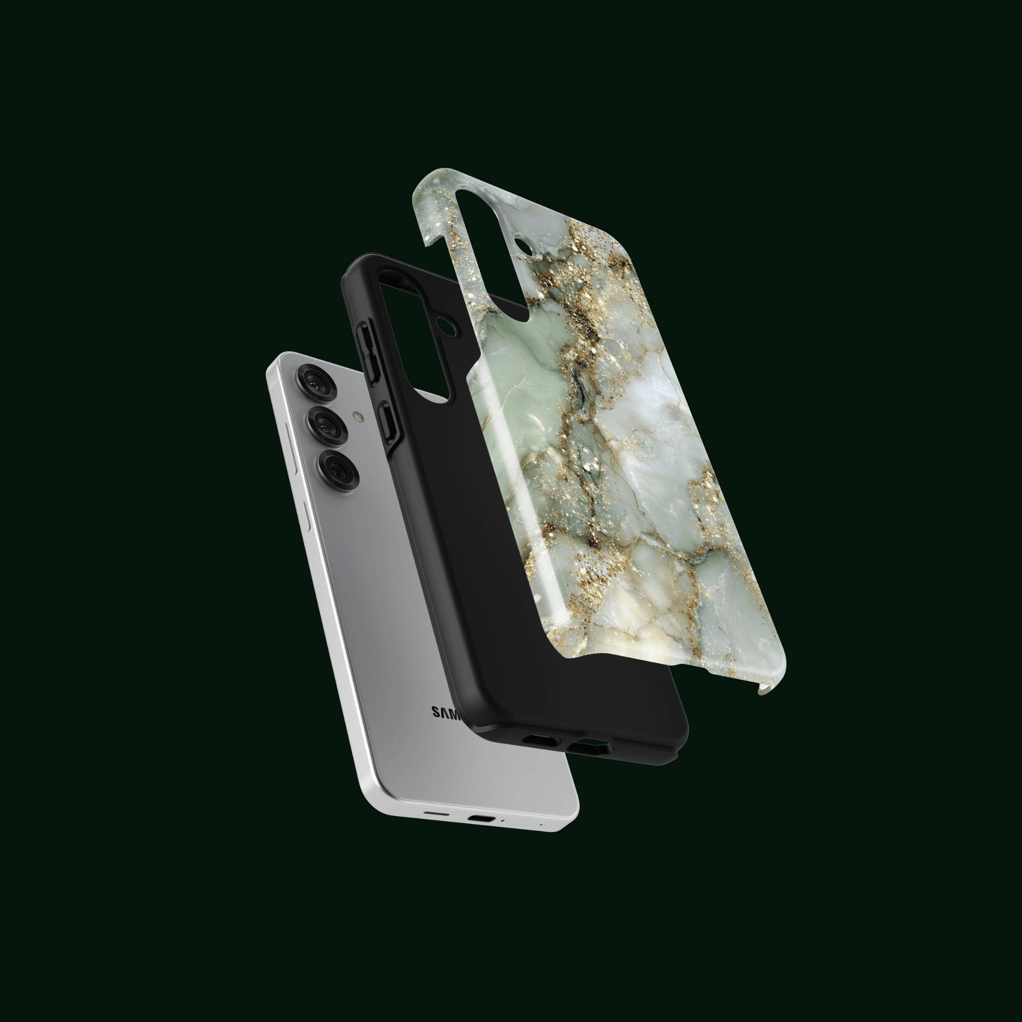 Explosionsansicht Dual-Layer Aufbau „Golden Sage“