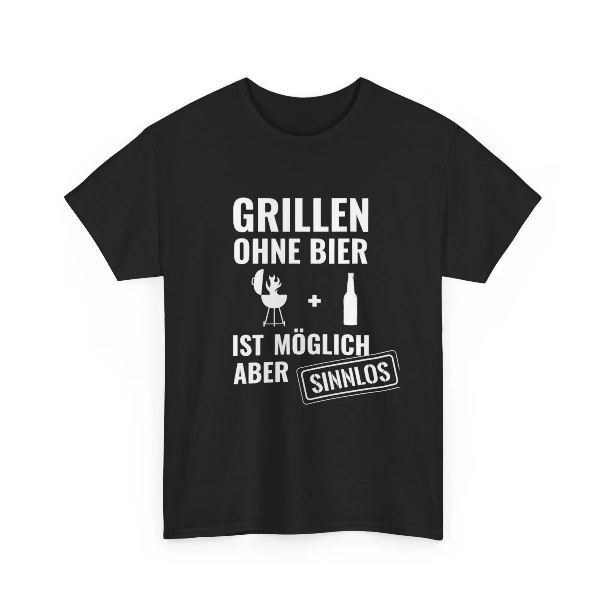 Grillen ohne Bier T-Shirt – Lustiges BBQ Shirt für Männer & Frauen - ElmunoT-Shirt