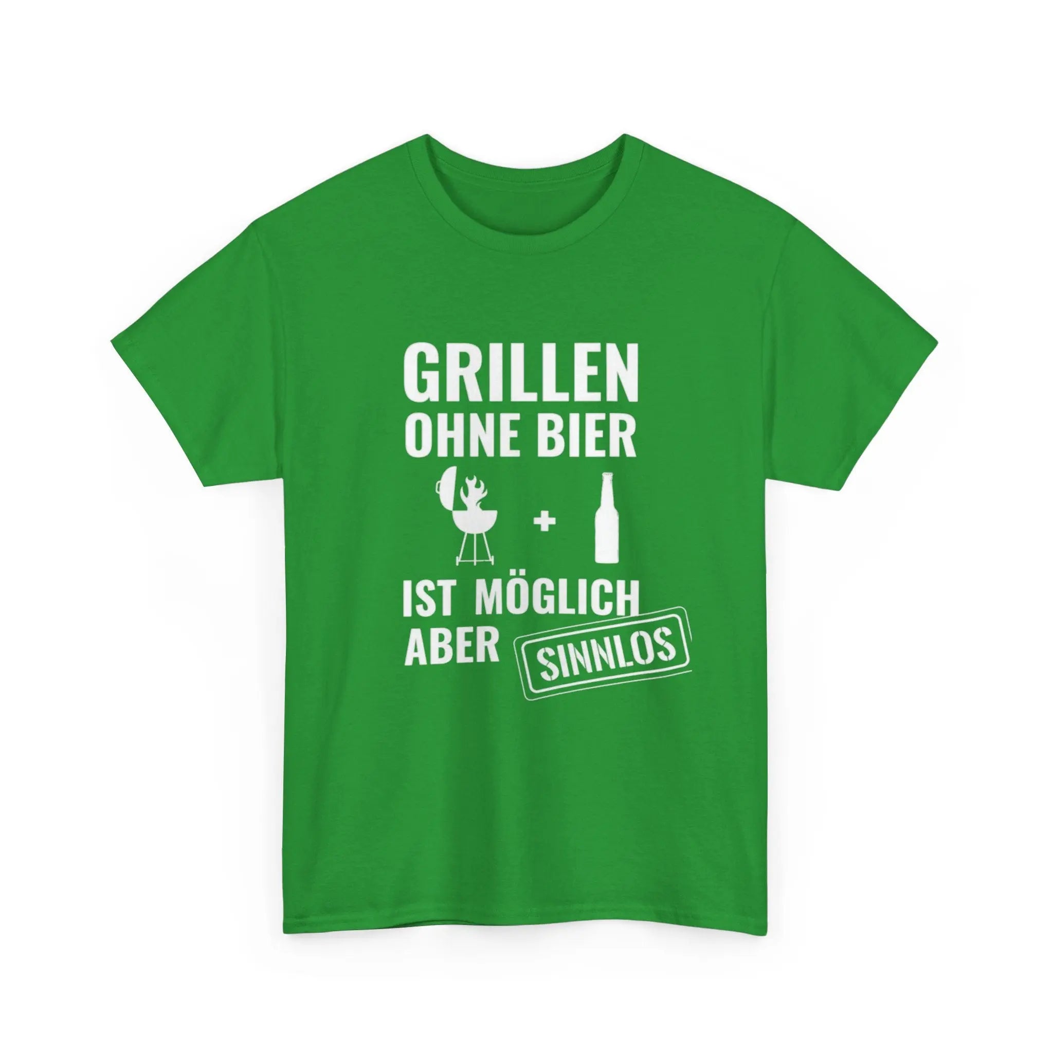 Grillen ohne Bier T-Shirt – Lustiges BBQ Shirt für Männer & Frauen - ElmunoT-Shirt
