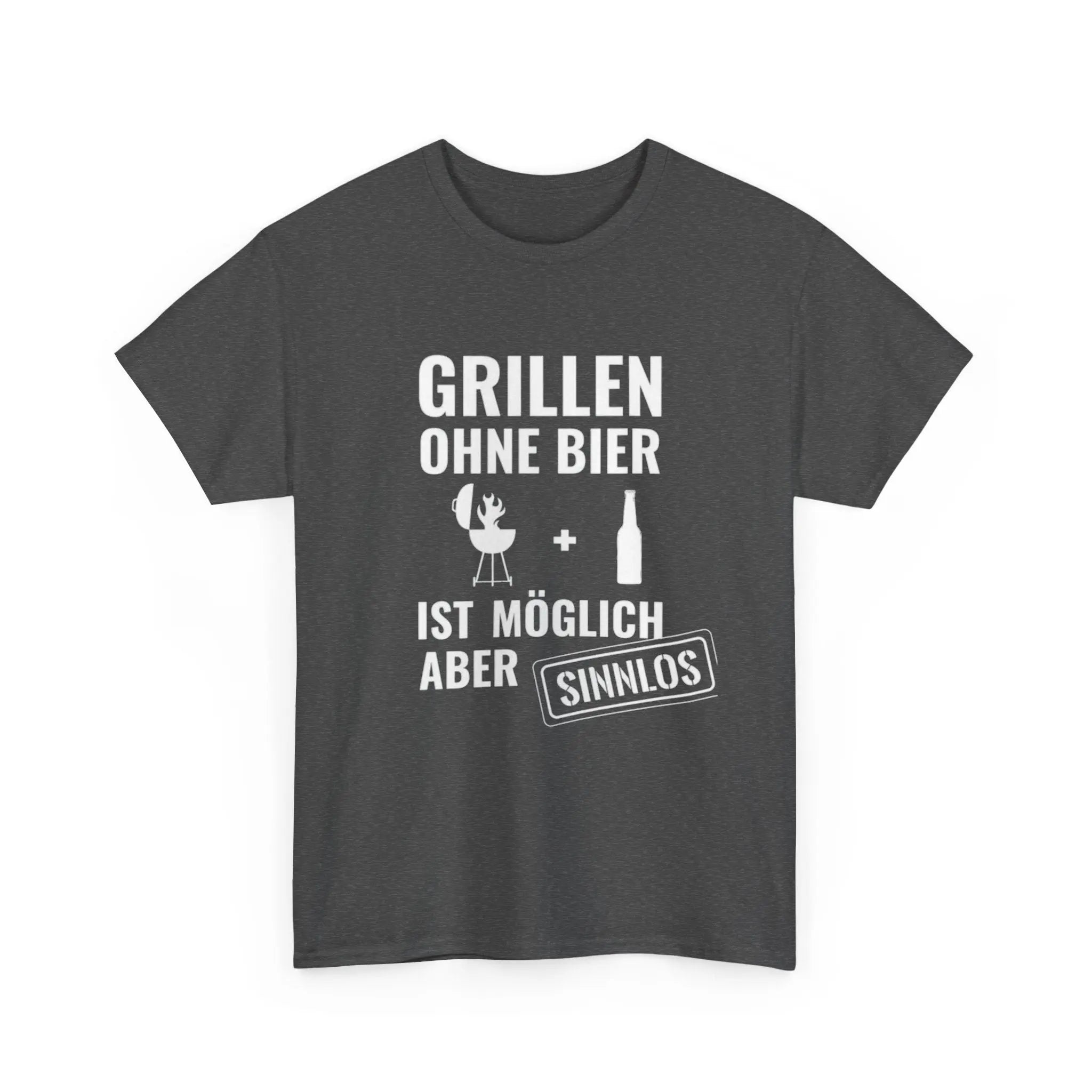 Grillen ohne Bier T-Shirt – Lustiges BBQ Shirt für Männer & Frauen - ElmunoT-Shirt