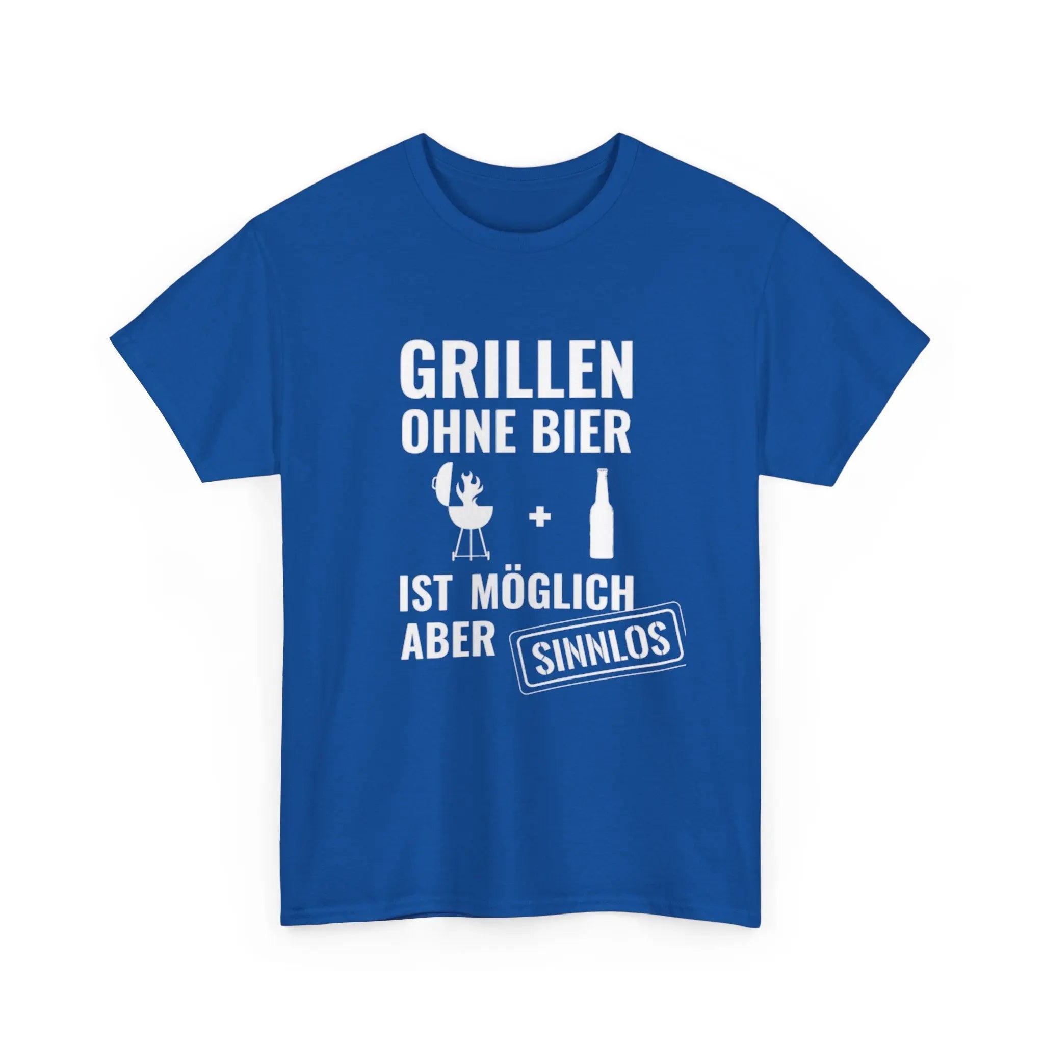 Grillen ohne Bier T-Shirt – Lustiges BBQ Shirt für Männer & Frauen - ElmunoT-Shirt
