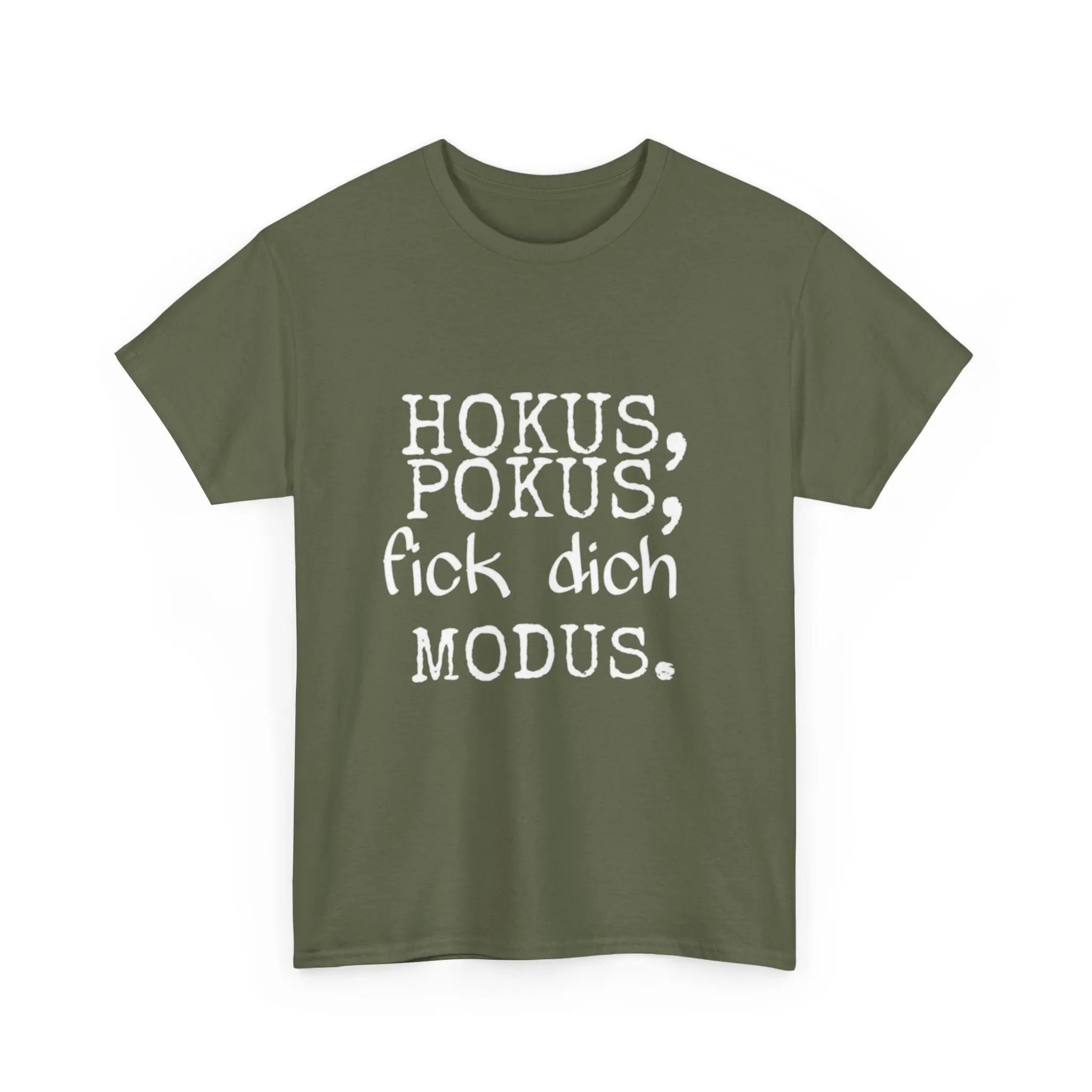 Hokus Pokus F*** Dich Modus – Lustiges Unisex T-Shirt mit frechem Spruch - ElmunoT-Shirt
