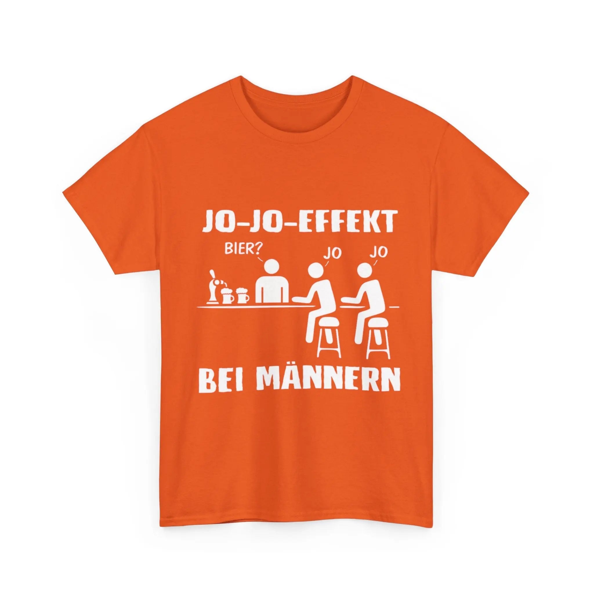 Jo - Jo - Effekt bei Männern – Lustiges Bier T-Shirt für Herren - ElmunoT-Shirt