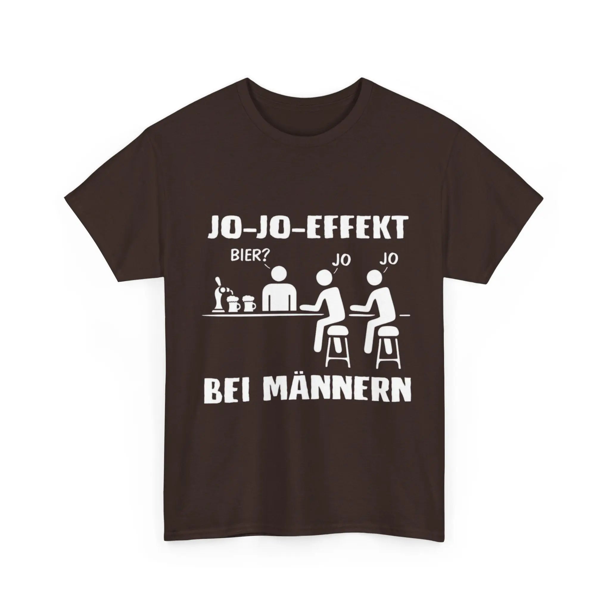 Jo - Jo - Effekt bei Männern – Lustiges Bier T-Shirt für Herren - ElmunoT-Shirt