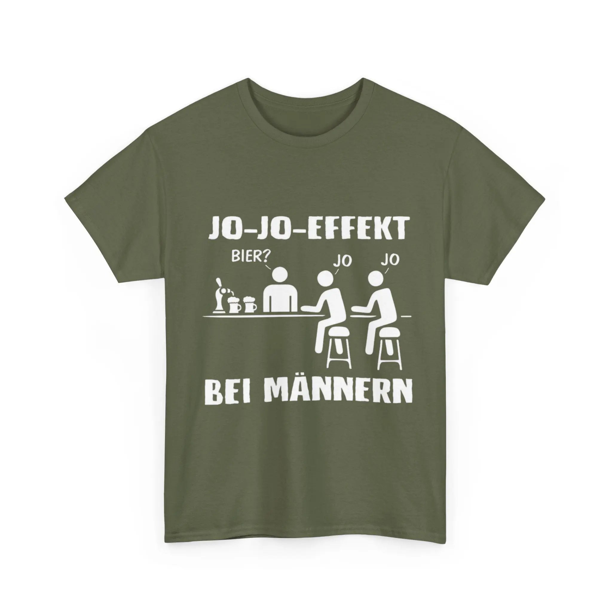 Jo - Jo - Effekt bei Männern – Lustiges Bier T-Shirt für Herren - ElmunoT-Shirt
