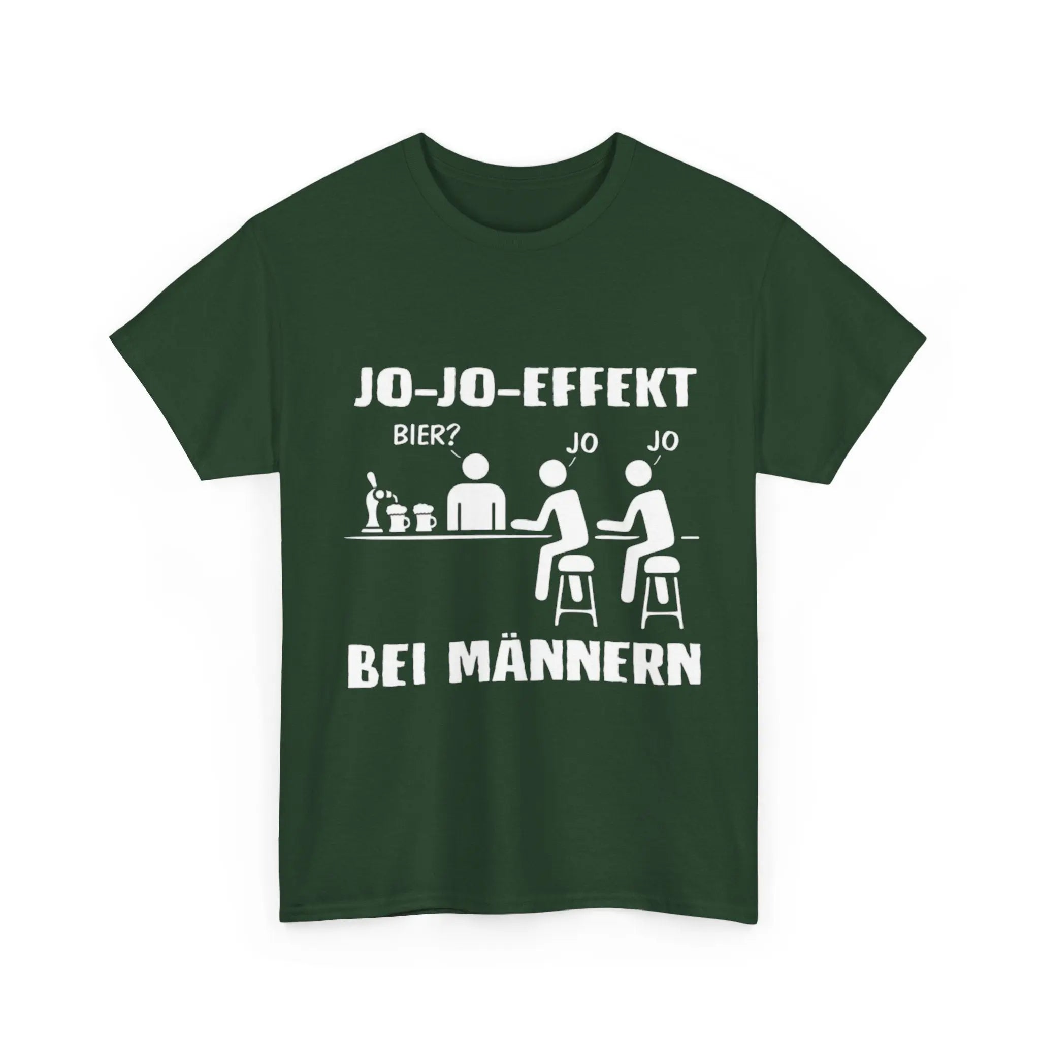 Jo - Jo - Effekt bei Männern – Lustiges Bier T-Shirt für Herren - ElmunoT-Shirt