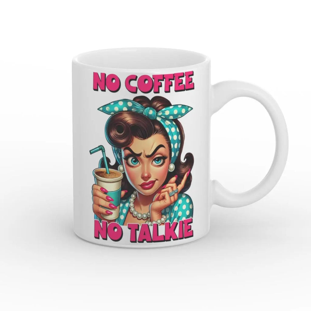 Hochwertige Kaffeetasse mit lustigem Motiv für Kaffeeliebhabe