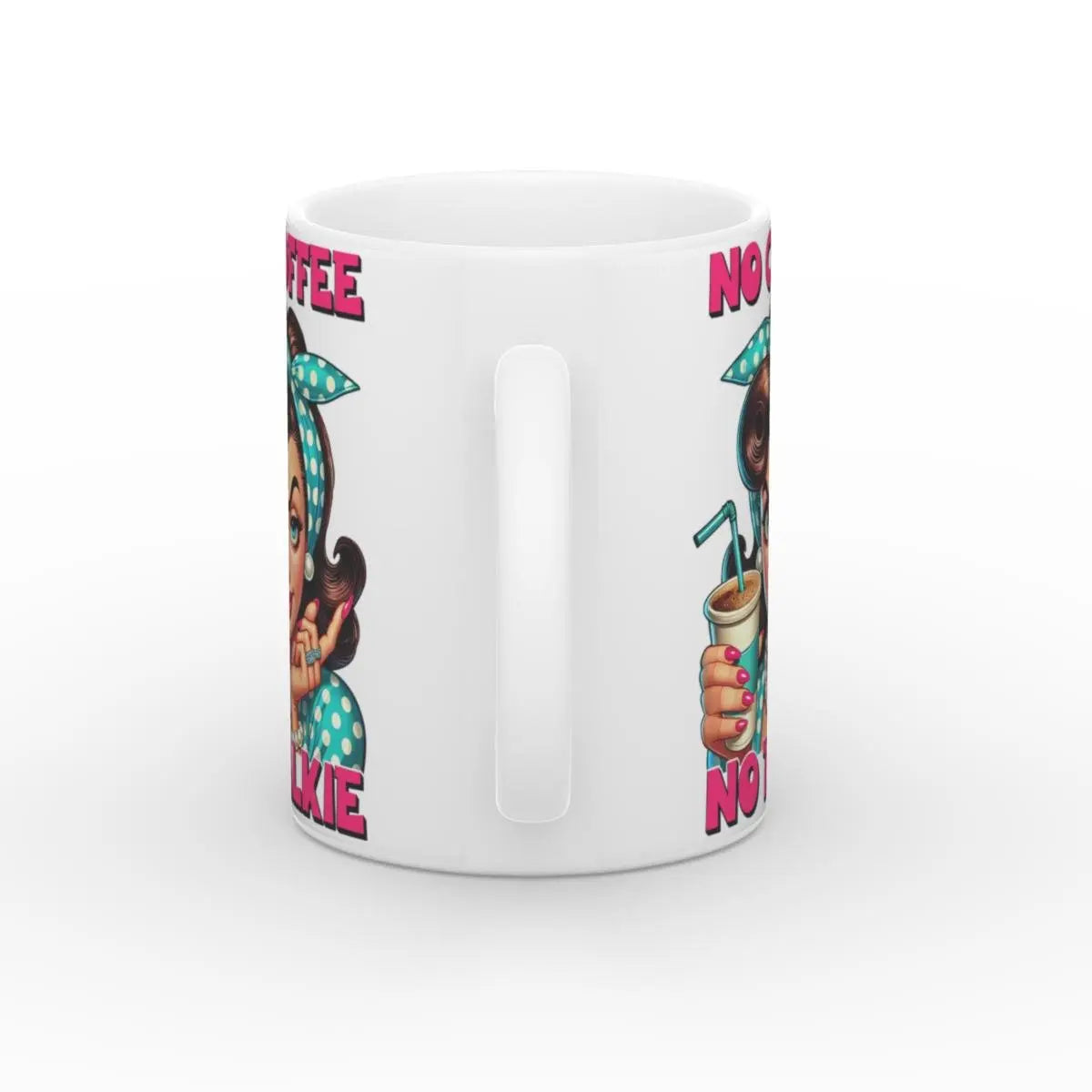 Rückseite der Kaffeetasse mit Design – perfekte Geschenkidee für Kaffeejunkies