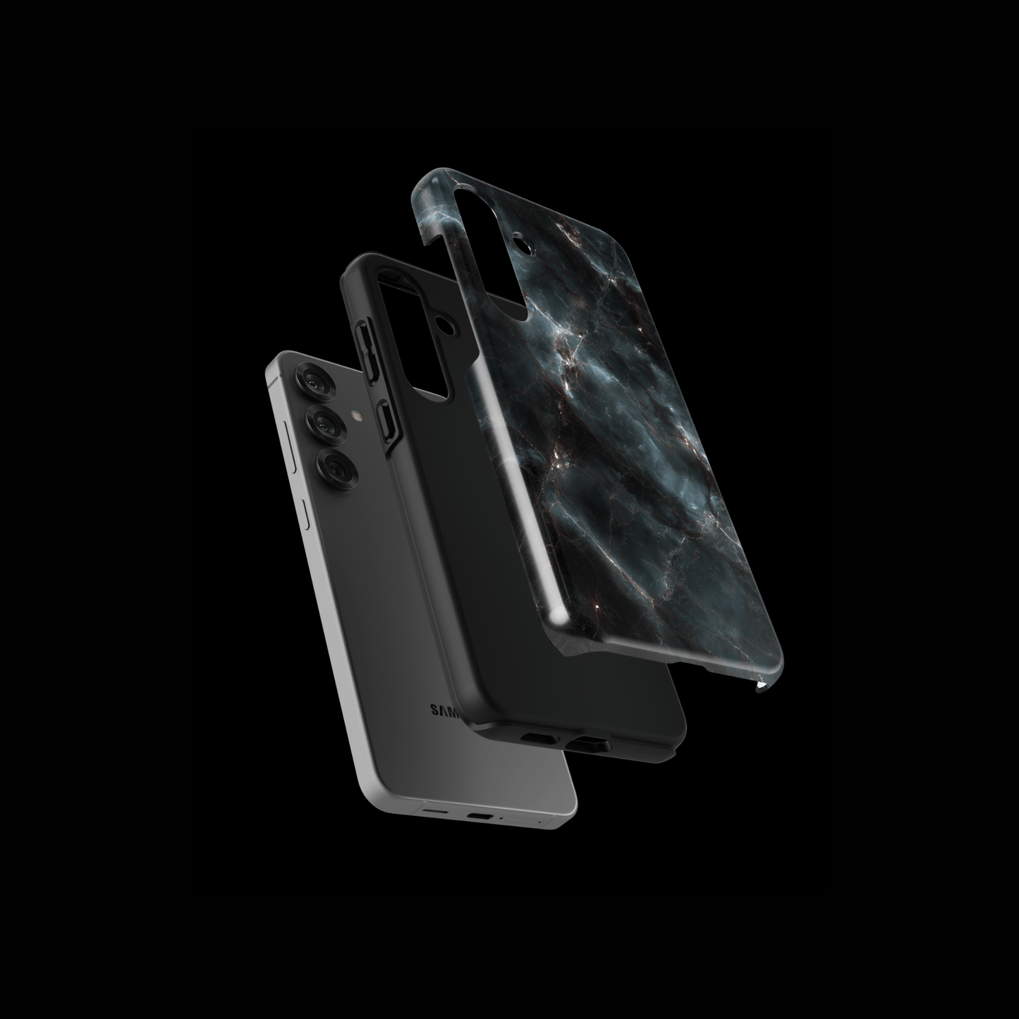 Explosionsansicht Dual-Layer Aufbau „Midnight Surge“