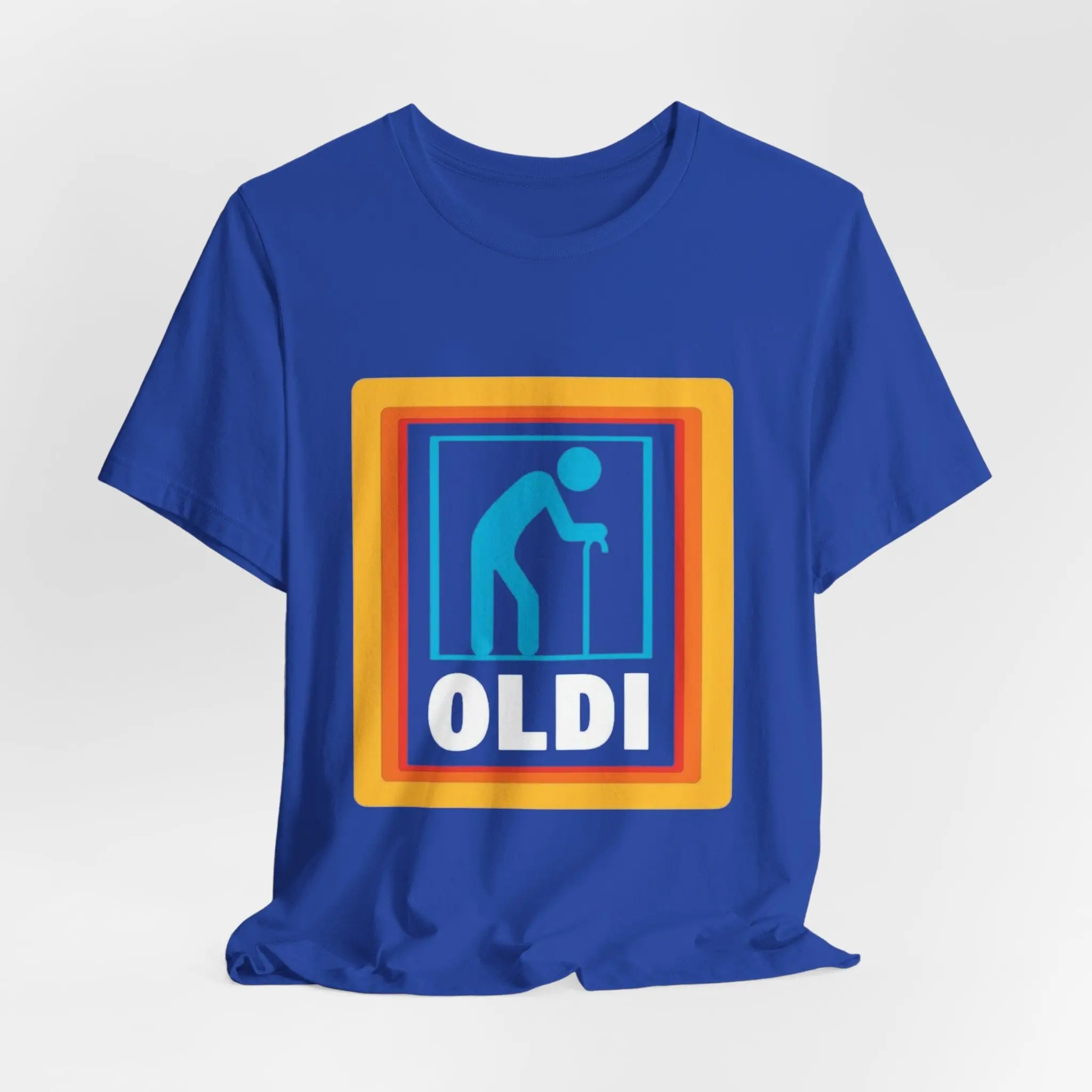 OLDI T-Shirt – Lustiges Retro Design | Unisex Shirt für Junggebliebene - ElmunoT-Shirt