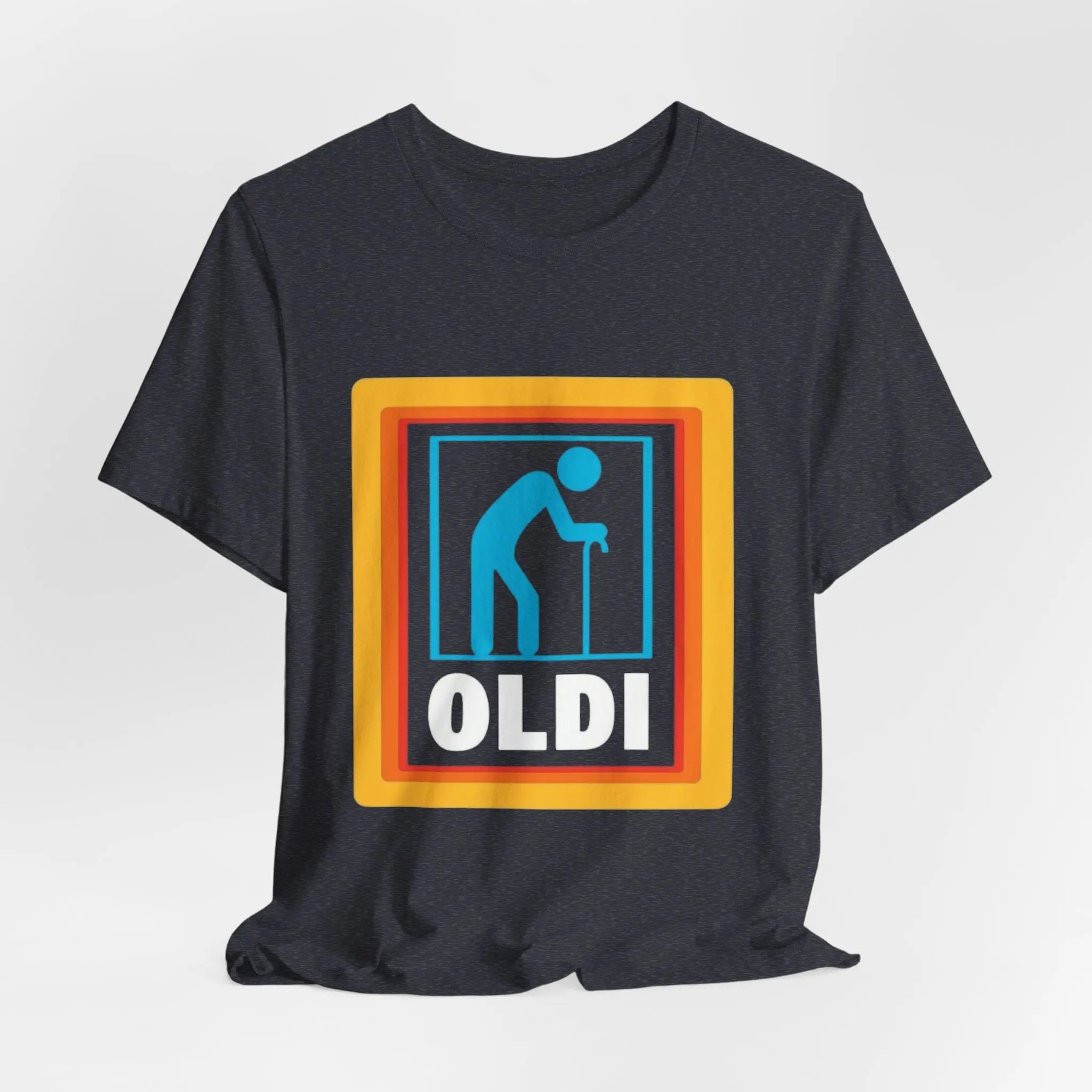 OLDI T-Shirt – Lustiges Retro Design | Unisex Shirt für Junggebliebene - ElmunoT-Shirt