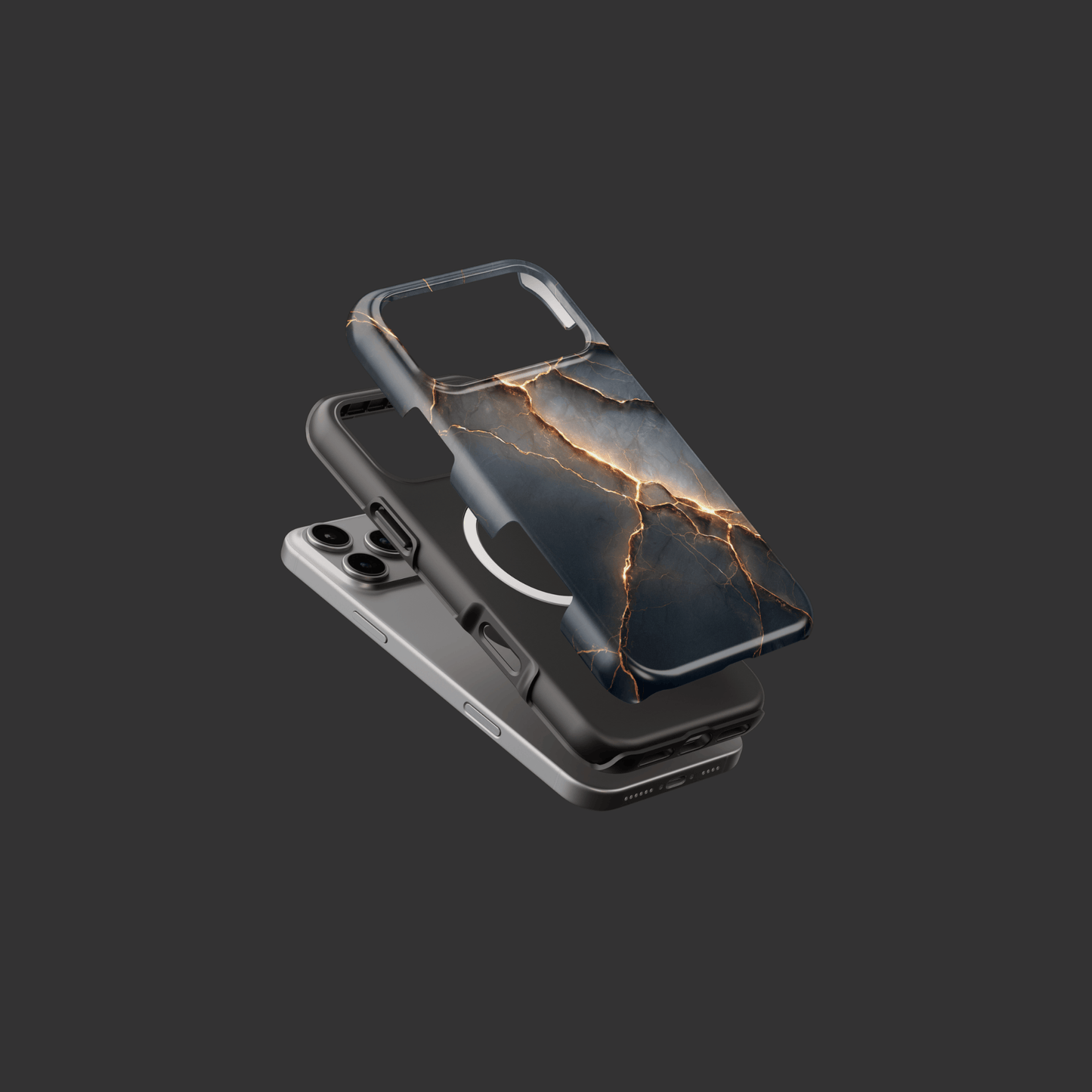 MagSafe-Variante mit Magnetring „Obsidian Blaze“