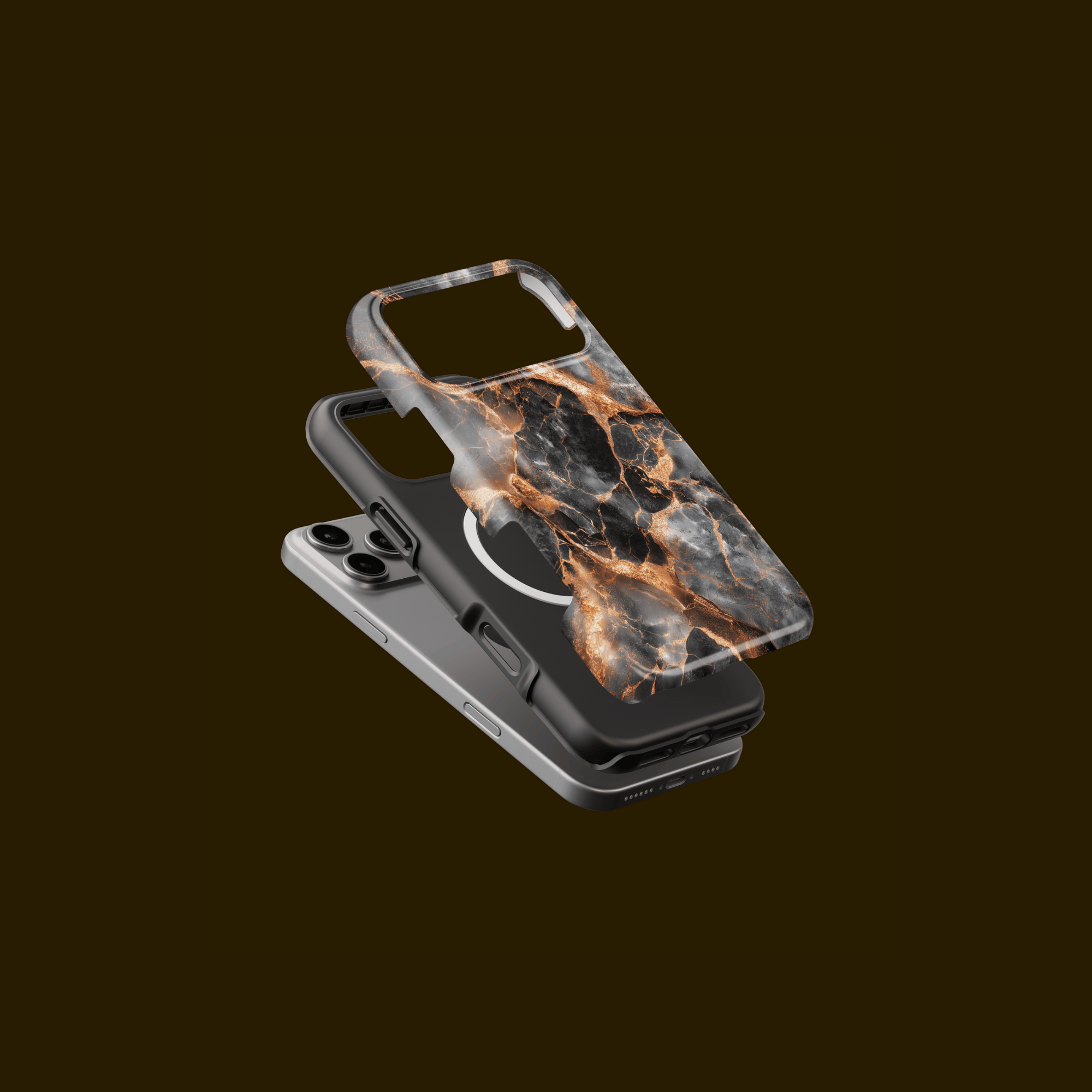 Obsidian Flame Hülle – Dual-Layer Aufbau