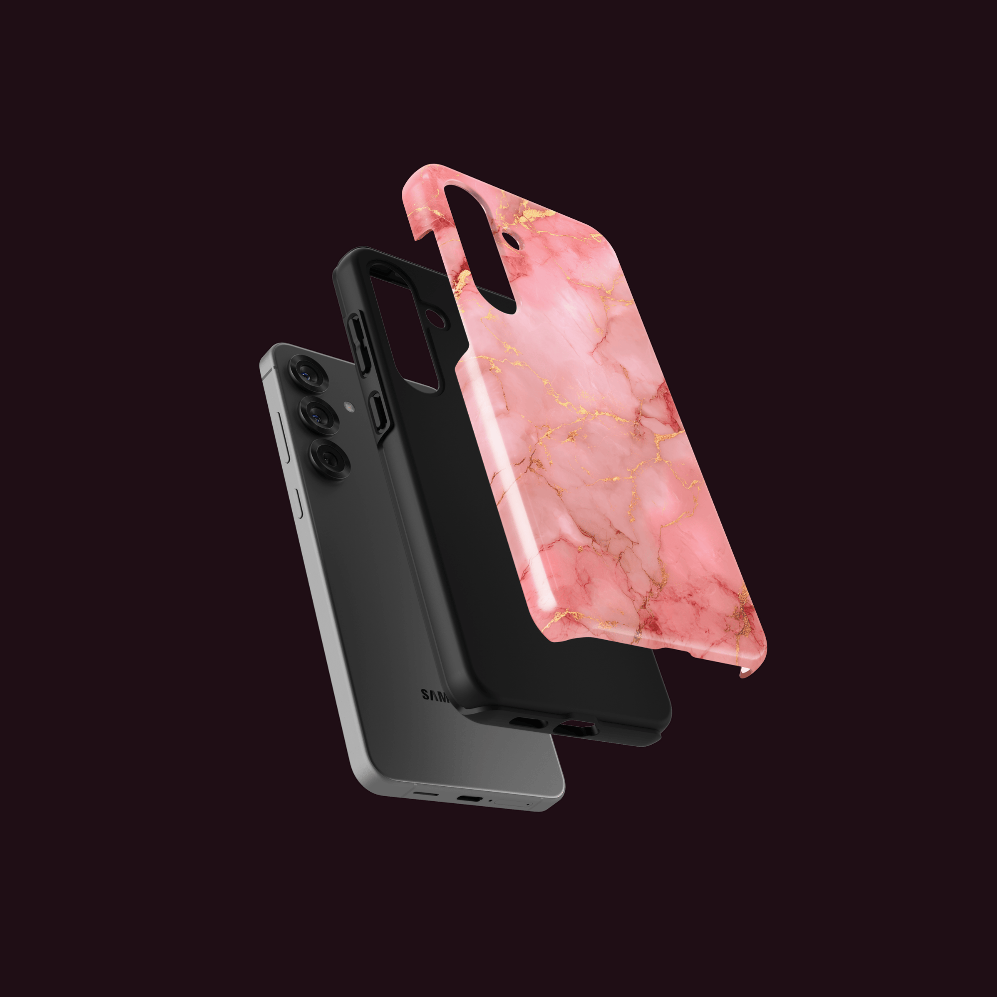 Rose Aurora Marmorhülle – Schichtenaufbau