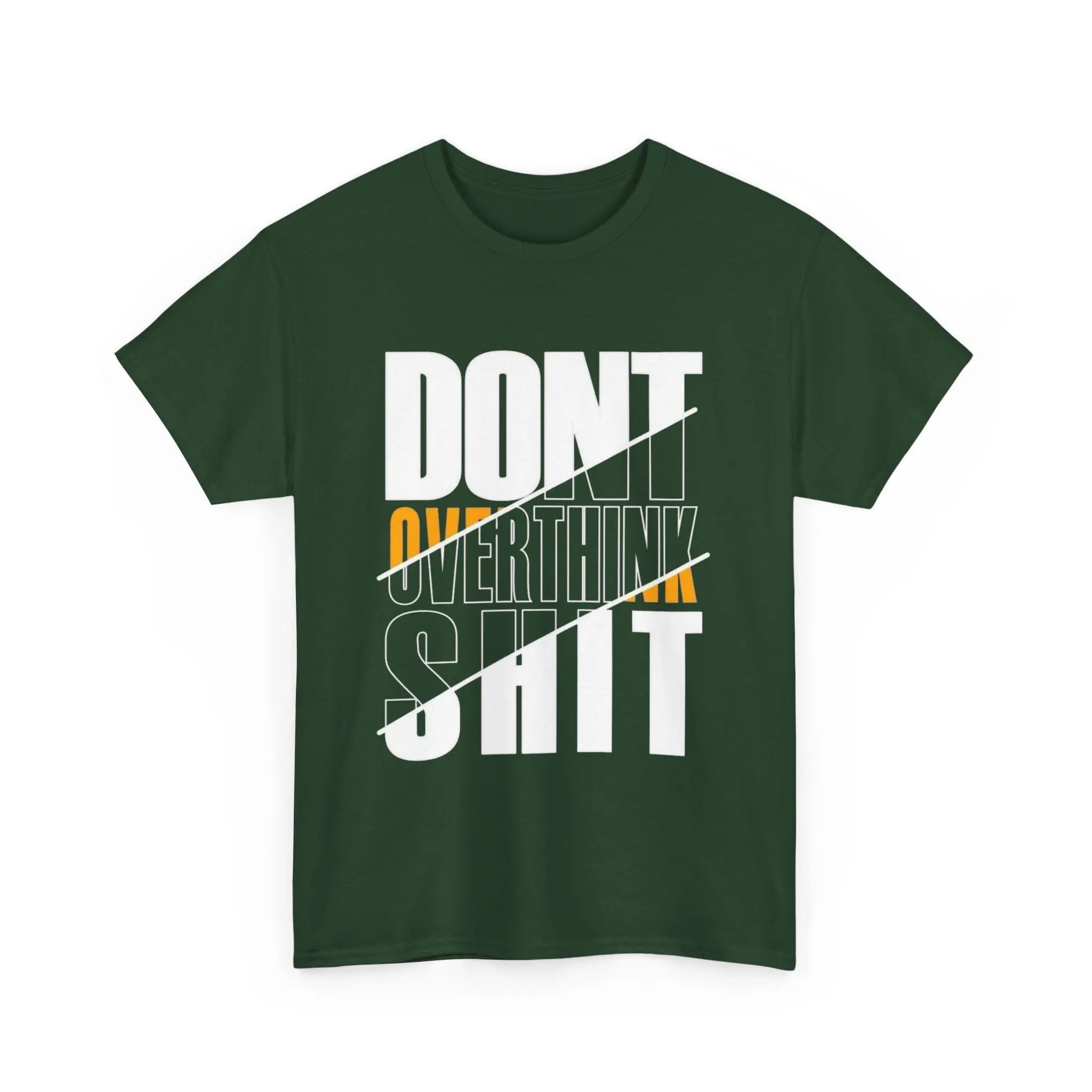 Unisex T-Shirt – Don't Overthink Shit – Lässiger Streetwear - Style - ElmunoT-Shirt