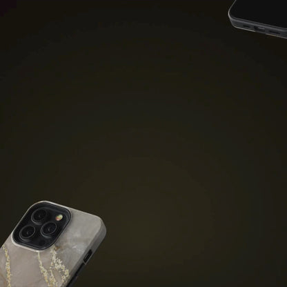 Stoßfeste Marmor-Design Handyhülle Golden Dune – Produktvideo mit Features