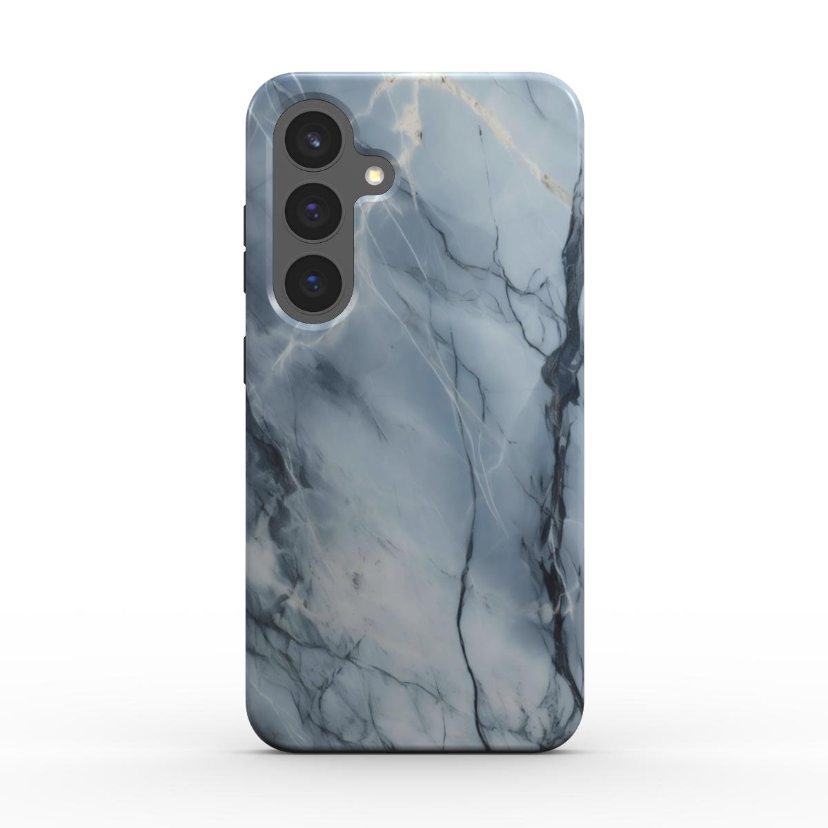 Stoßfeste Handyhülle – Marmor Grau Design - ElmunoTech Accessories