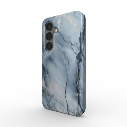 Stoßfeste Handyhülle – Marmor Grau Design - ElmunoTech Accessories