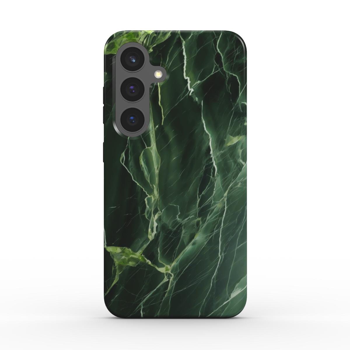Stoßfeste Handyhülle – Marmor Grün Design - ElmunoTech Accessories