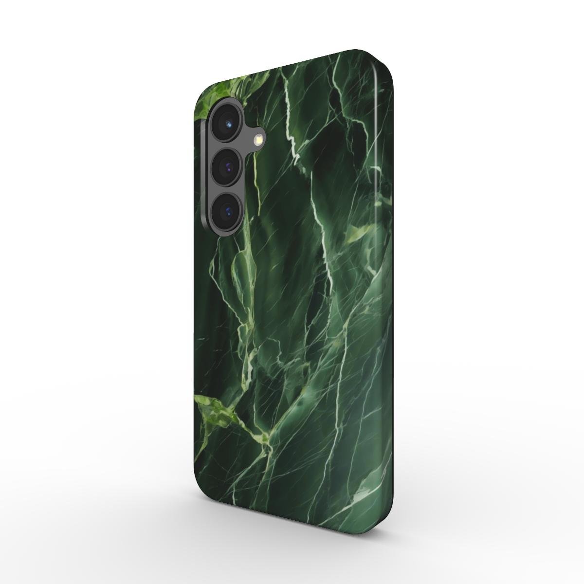 Stoßfeste Handyhülle – Marmor Grün Design - ElmunoTech Accessories