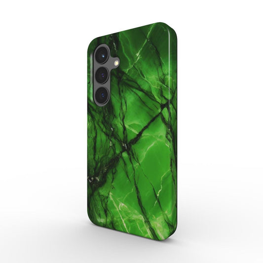 Stoßfeste Handyhülle – Marmor Grün Neon Design - ElmunoTech Accessories