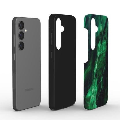 Stoßfeste Handyhülle – Smaragd Marmor Design - ElmunoTech Accessories