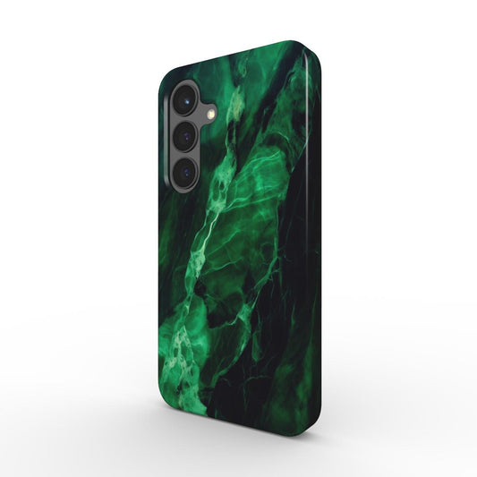 Stoßfeste Handyhülle – Smaragd Marmor Design - ElmunoTech Accessories