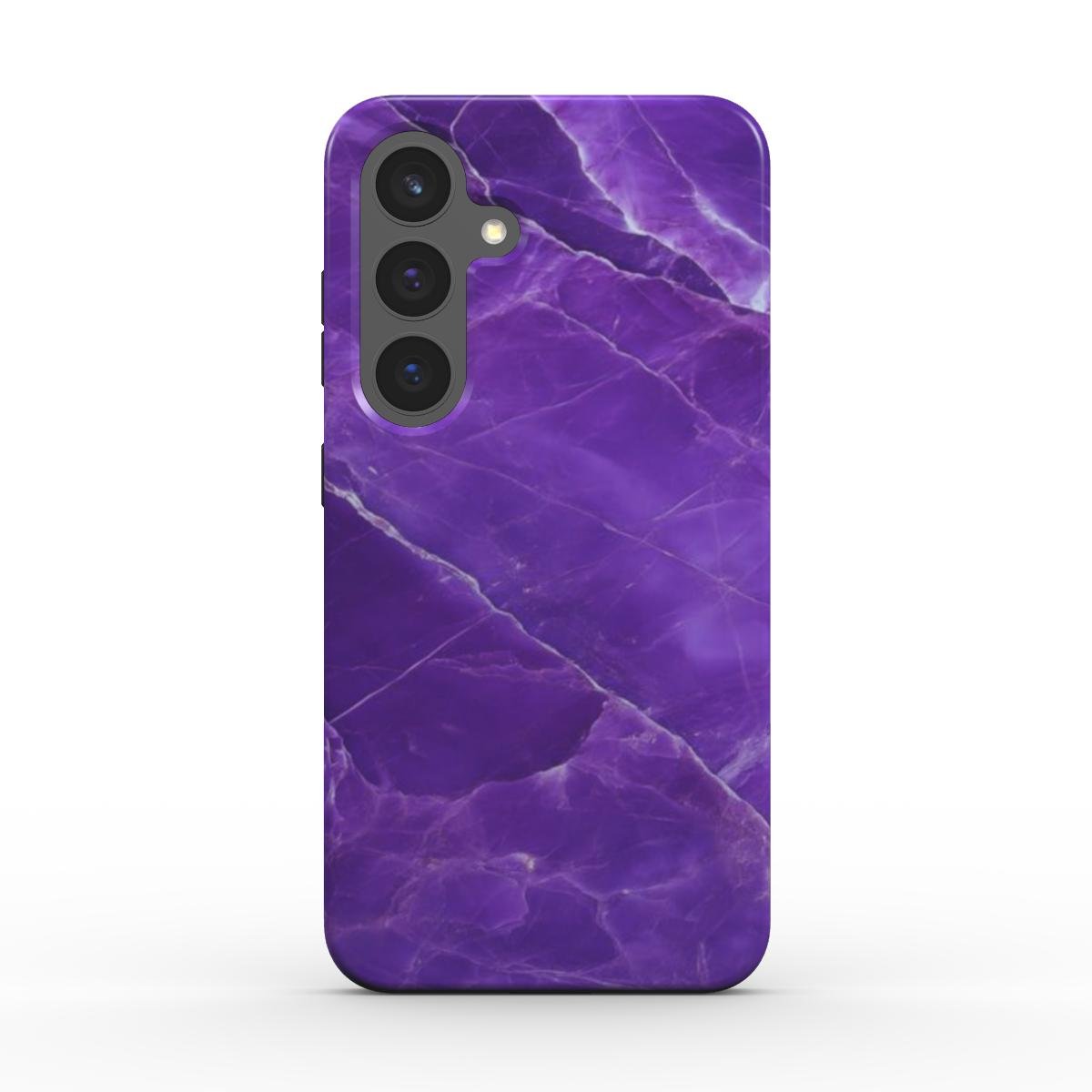 Stoßfeste Handyhülle – Violettes Marmor - Design - ElmunoTech Accessories