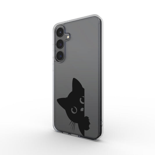 Transparente Handyhülle mit süßem Katzenmotiv - ElmunoTech Accessories